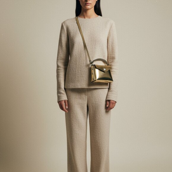 Rare Metallic Finish Rag & Bone Atlas Crossbody - Picture 1 of 7